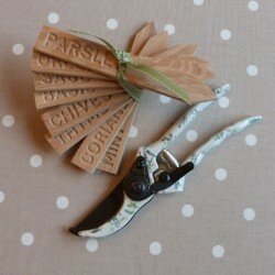 Herb Labels with Secateurs (4)