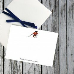 Pirate personalised thank you card 2