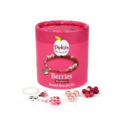Berries Beaded Bracelet Kit - Raspberry02