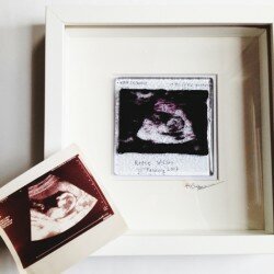 baby scan art new born gifts