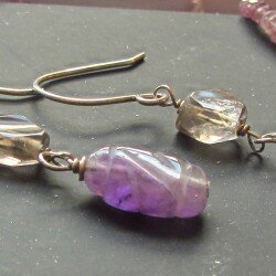 amethyst-smoky-quartz-earrings-cme134